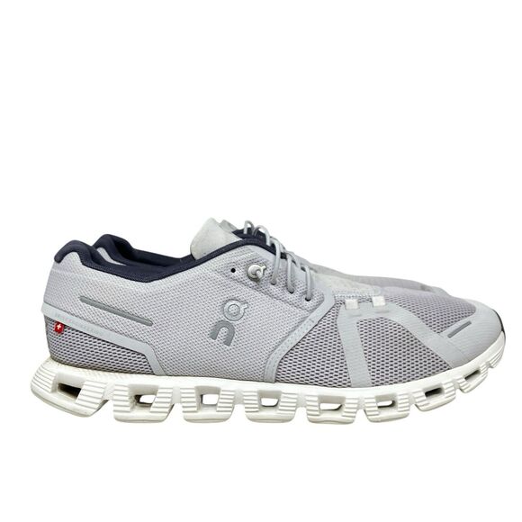 On Running Other - On Cloud 5 Mens 9.5 Gray White Lightweight Running Shoes Repaired 59.98909